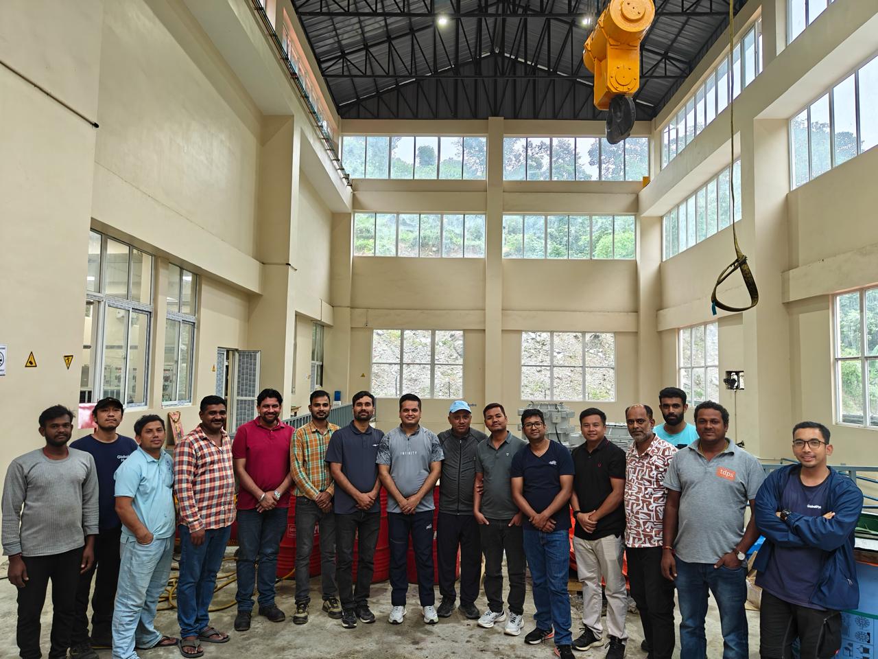 Group Photo With Company & Contractors Representatives — Taplejung, Nepal