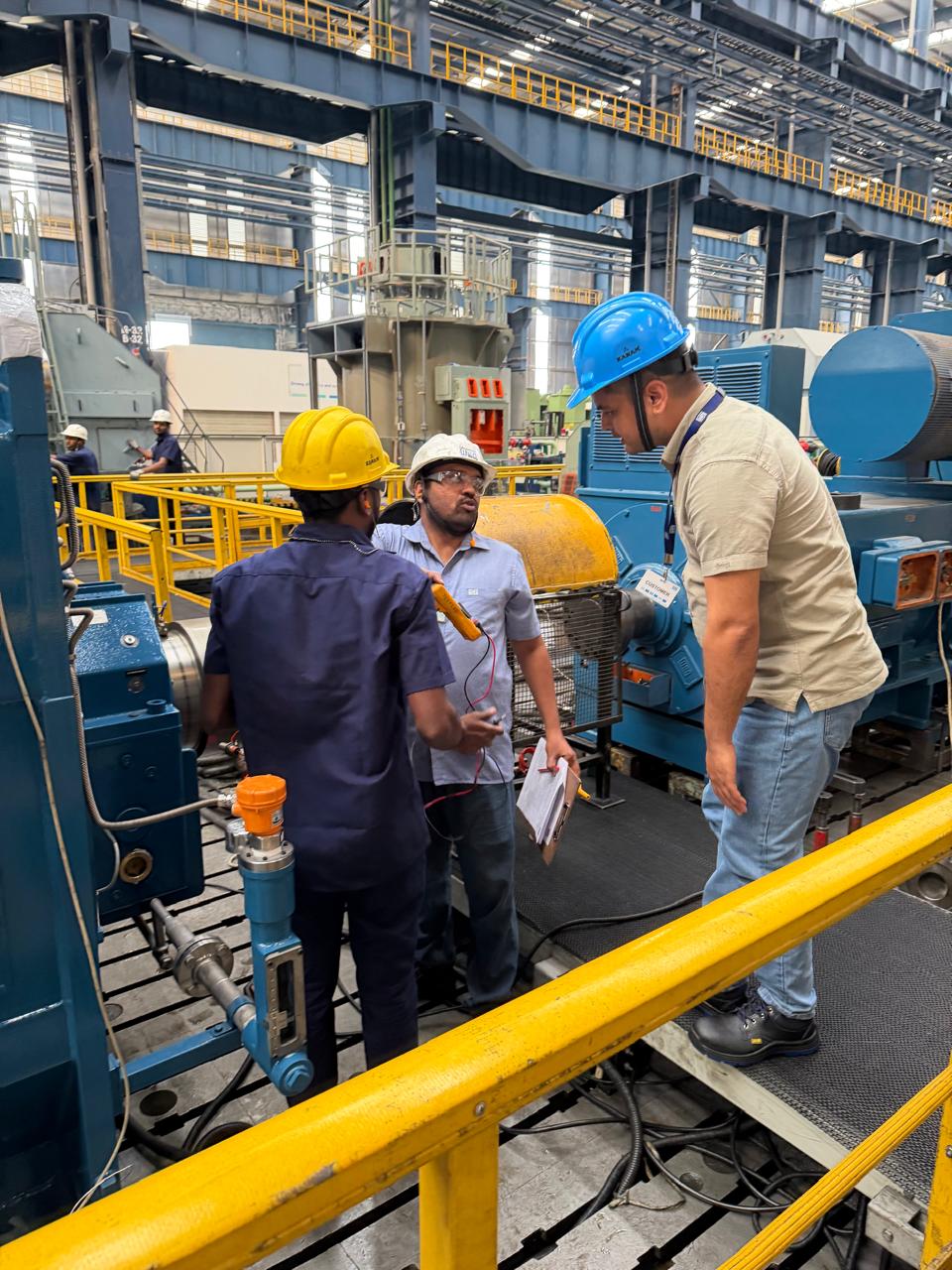 Shaft Voltage Check — WEG Industries (India) Pvt. Ltd., Hosur, Tamil Nadu, India