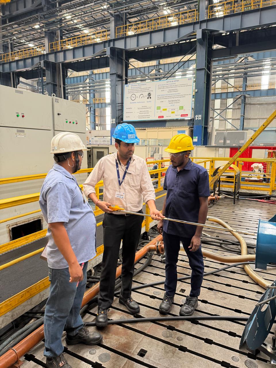 Noise Level Check — WEG Industries (India) Pvt. Ltd., Hosur, Tamil Nadu, India