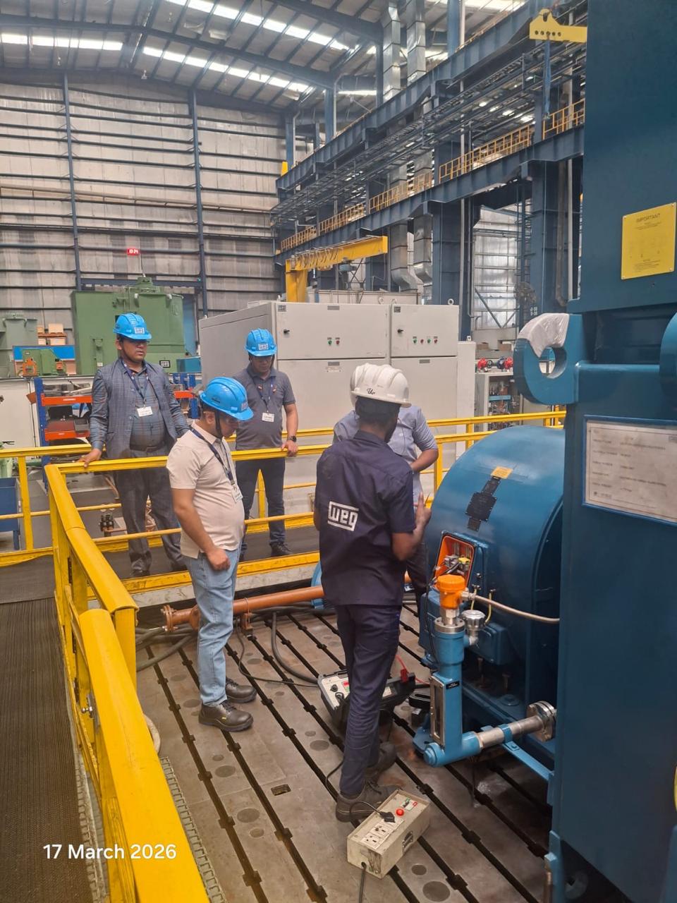IR Value Check — WEG Industries (India) Pvt. Ltd., Hosur, Tamil Nadu, India